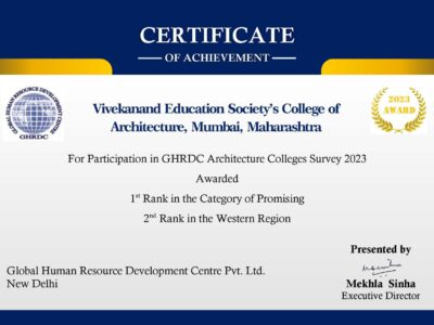 VESCOA Award GHRDC 2023