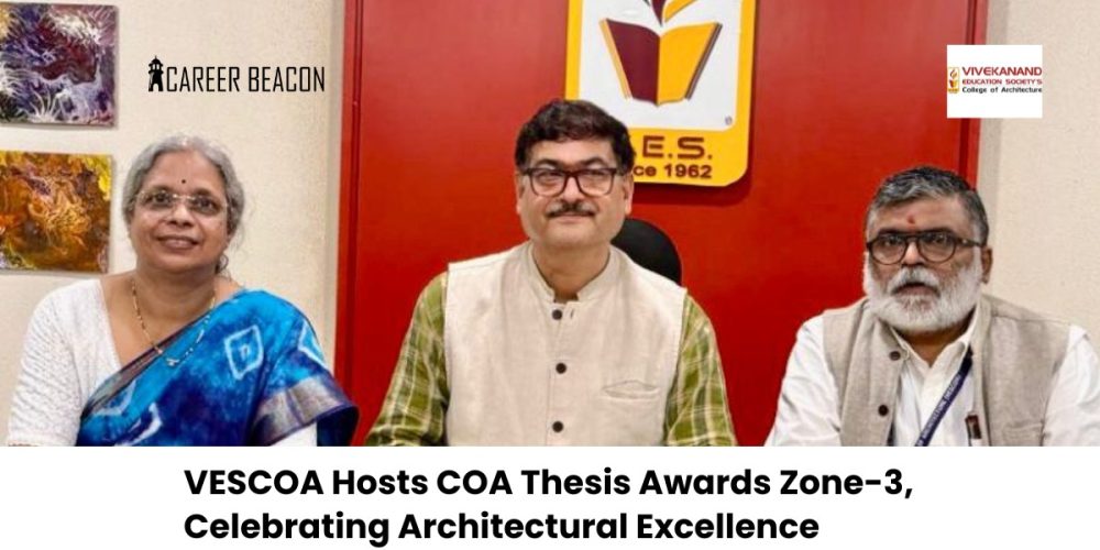 VESCOA Hosts COA Thesis Awards Zone-3, Celebrating Architectural Excellence